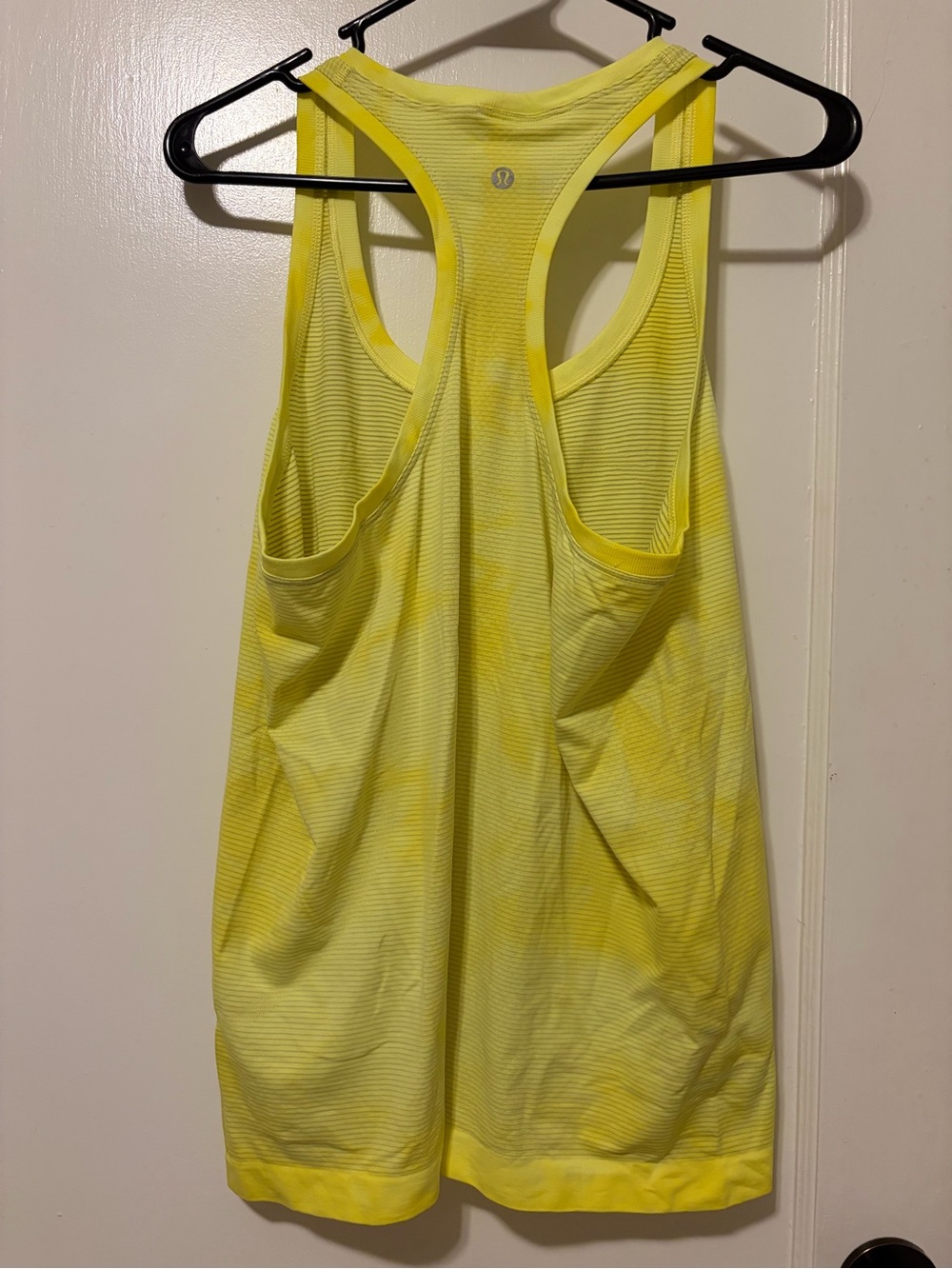 Lululemon Swiftly Tech Racerback Tank Top 2.0 (Yellow Tie Dye / Wash)